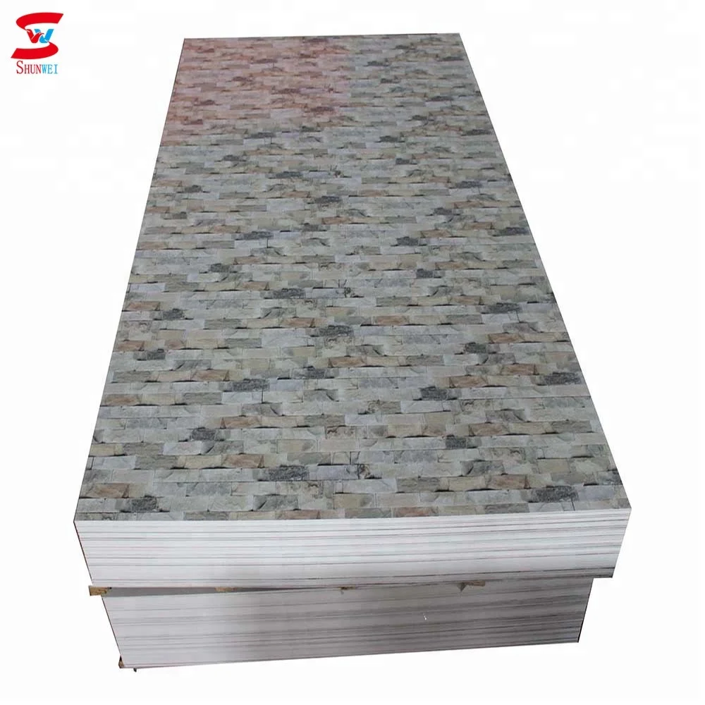 PVC Material and 1200*2440mm Size PVC Marble Sheet