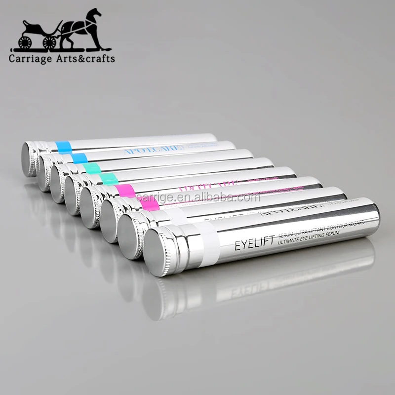 
Portable Custom Logo Aluminum Empty Packaging Tube for Cosmetic 