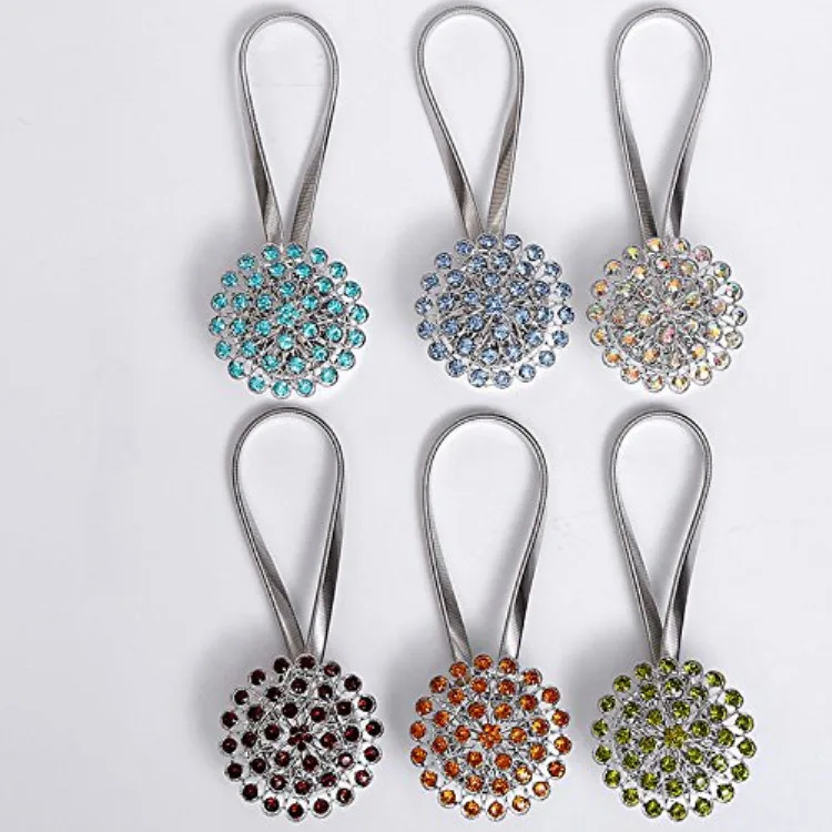 Creative high quality modern curtain tiebacks, China manufacturer curtain tieback rope