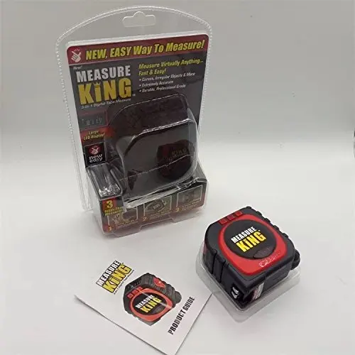 
Measure 3-in-1 Digital Tape Measure Laser Measuring Tape 