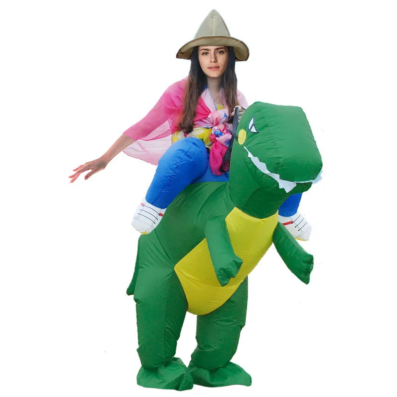 
2018 Wholesale factory direct sell inflatable funny mascot dinosaur costume for kids 