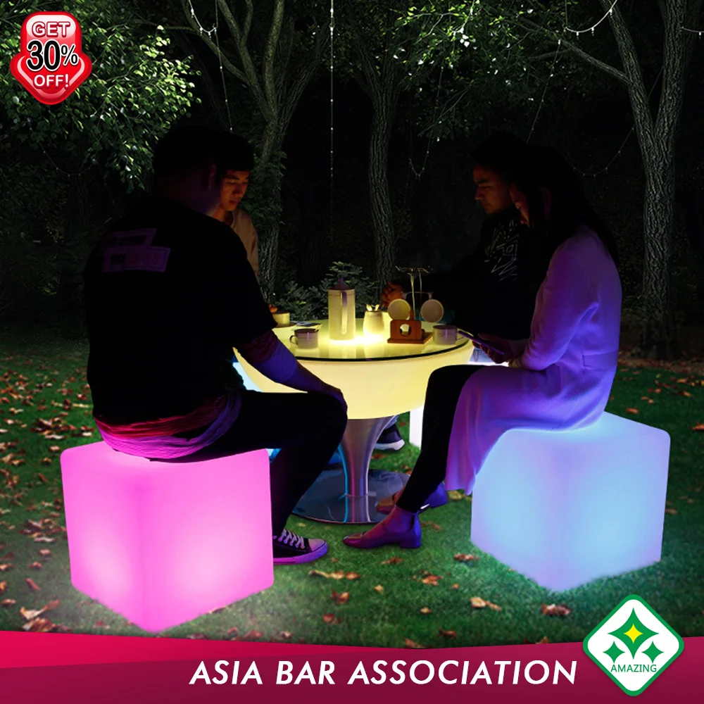 
Modern light up Bar Table night club furniture 