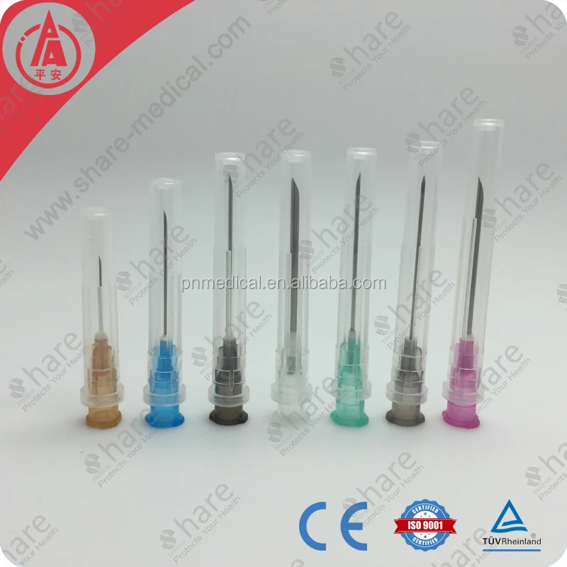 
Disposable Sterile 24g syringe needle with all sizes 