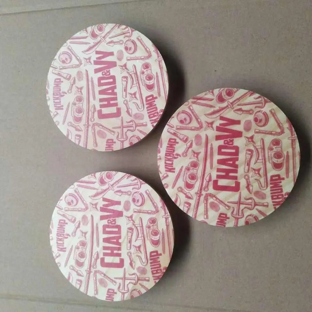 CWC Cipher Wheel wooden pine crafts custom print on all wheels