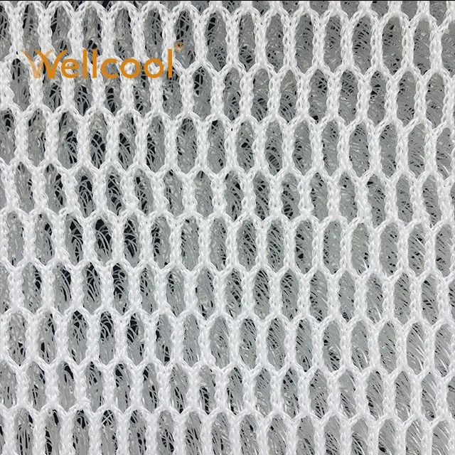 Professional fabric manufactures washable 100 polyester 3d spacer fabric for medical mattress in knitted