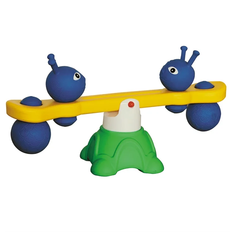 Traditional Indoor Kids Plastic Seat Seesaw