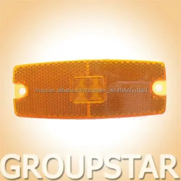 100% водонепроницаемый желтый индикатор прицеп направление световых индикаторов сбоку маркер лампы с рефлекс E4 утверждения