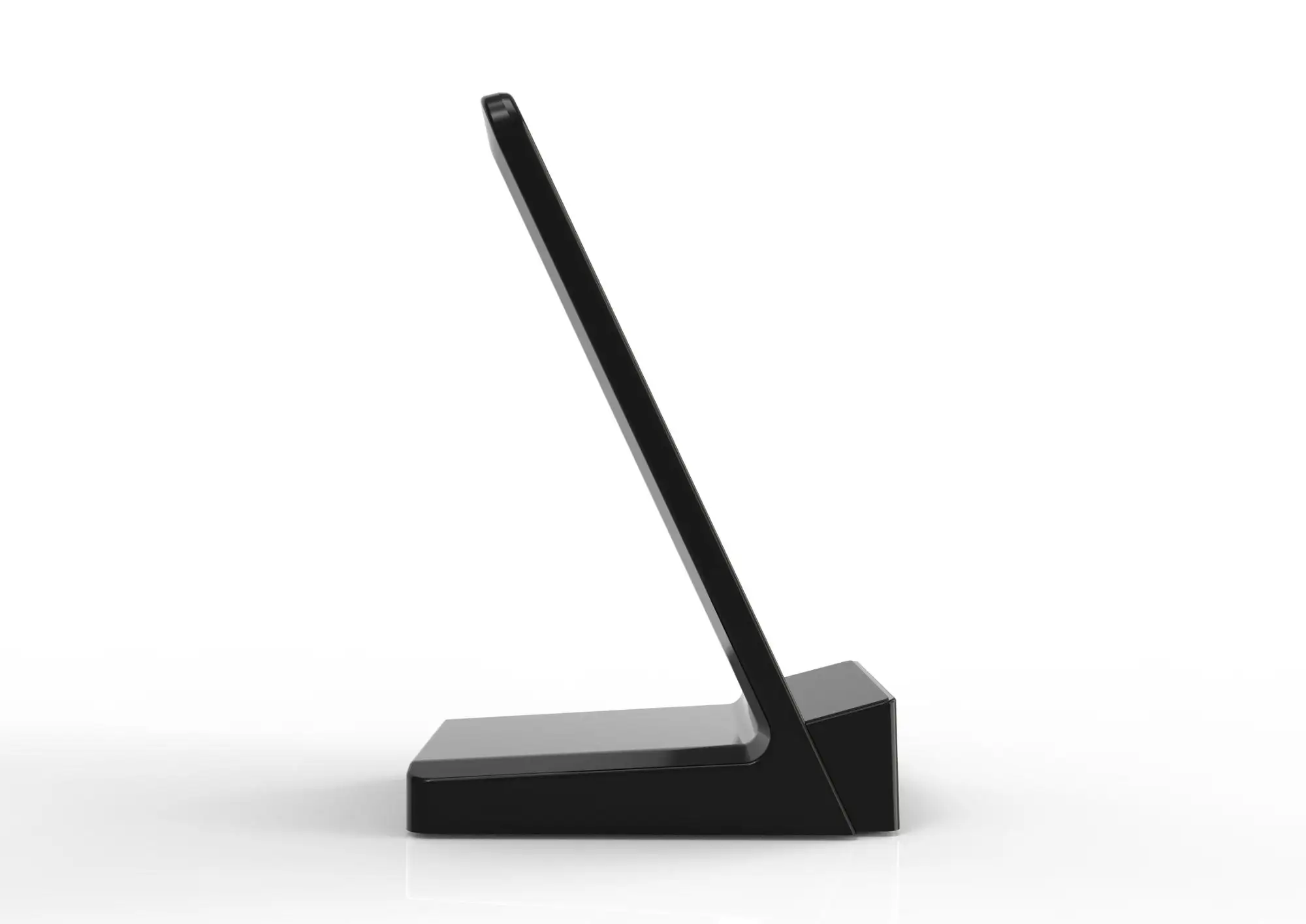 Smacat Newest mobile phone Qi wireless charger stand universal compatible  with clock