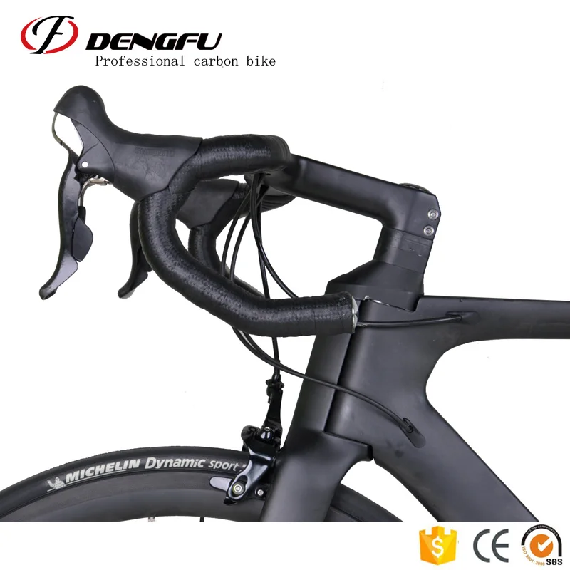 700C 6800 11S Wheels Aero Spokes carbon road racing bike DI2 UD matt BB86 DF05