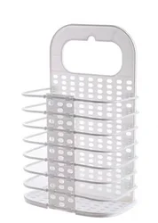 New Trending on Amazon Hot-selling Cheap Portable Storage Basket Folding Laundry Basket for small apartment