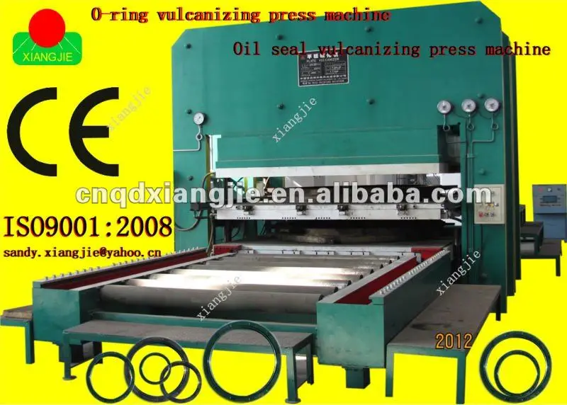 rubber o-ring /oil seal vulcanizing press machine