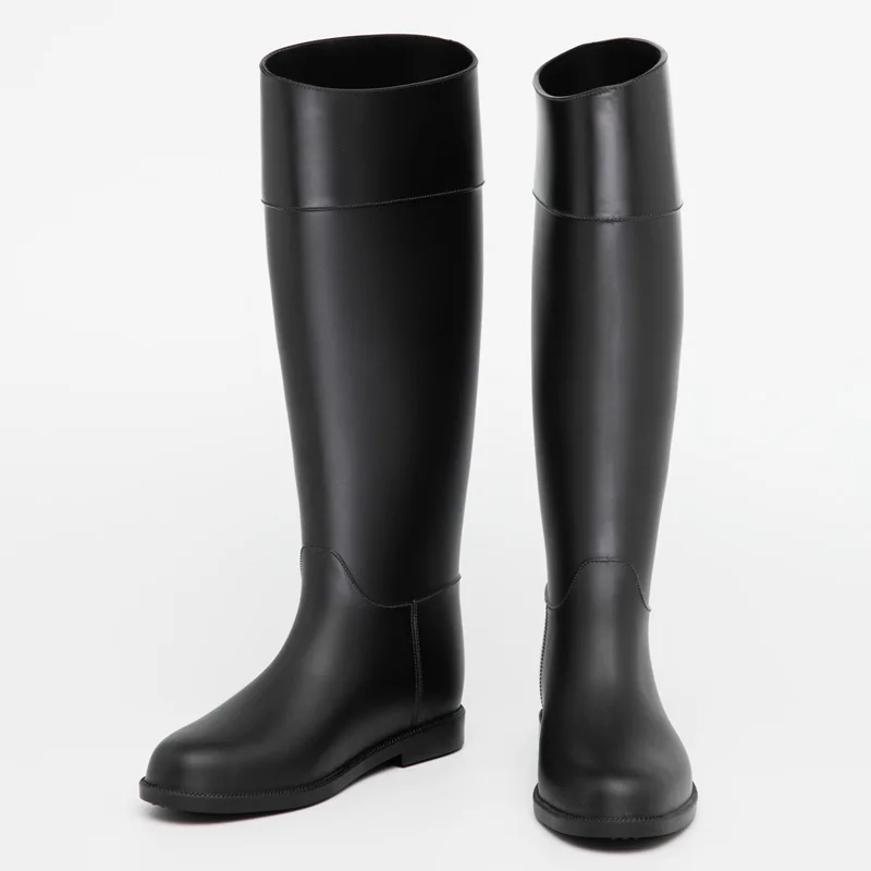 Customized Color New Style Pvc Material Fashion Horse Riding Boots for Women Manufacturer