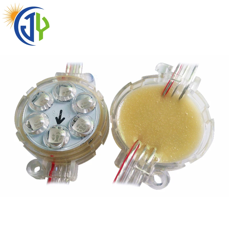  Светодиодный пиксель ws2811 12 мм 40 ws2812 rgb Led dmx