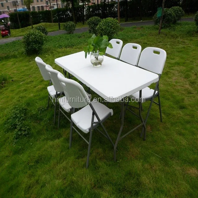 6FT Regular Folding Table Plastic Wholesale restaurant folding high quality