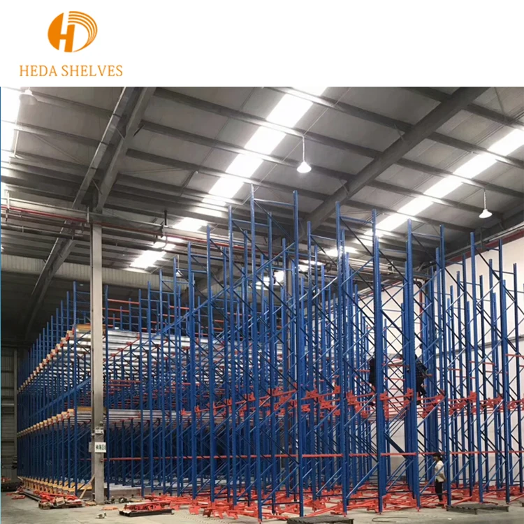 HEDA OEM Automatic Warehouse Racking System Hightech Radio Shuttle Pallet Rack Radio Shuttle Racking