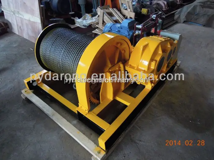 winch crane lifting mechanism