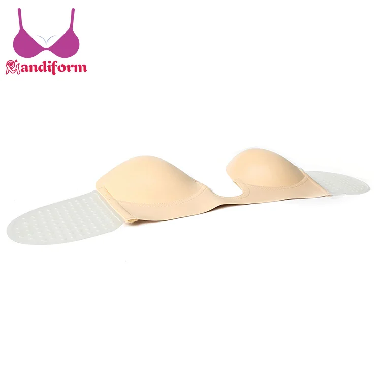 Wonderbra Strapless Deep Plunge U Bras Backless Price Breast Lift Adhesive Cloth Invisible Bra