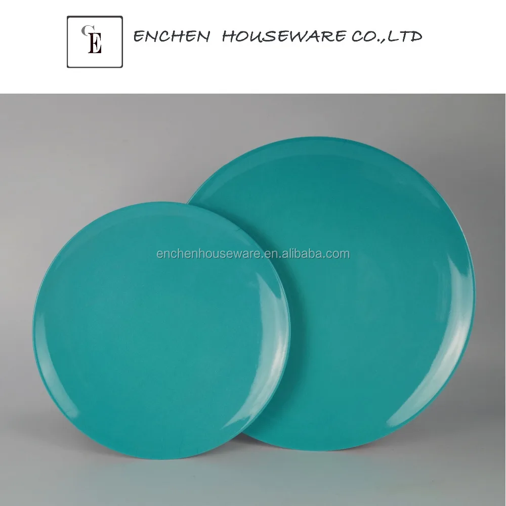 Unbreakable 12PC USA  Plates Bowls Home goods Ware Melamine western  camping tableware Dinnerware Set