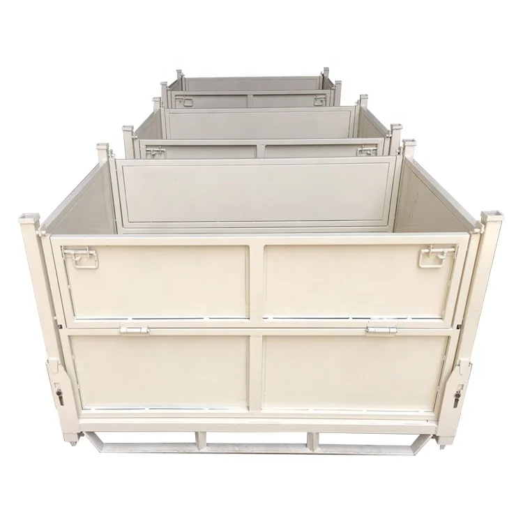 Складные контейнеры GTY, штабелируемые поддоны, стальной контейнер