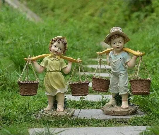 Resin pendulum garden crafts kids