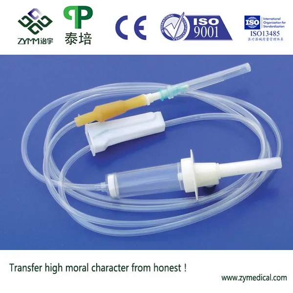 
disposable IV infusion set medical equipment 