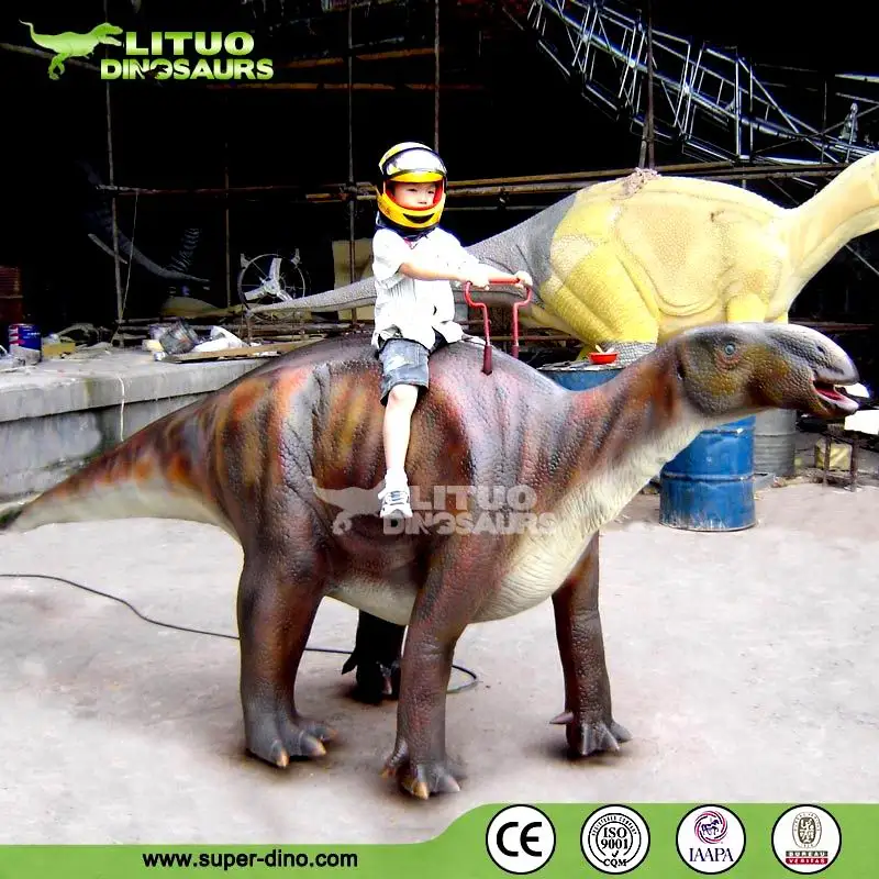 Kids Animatronic Dinosaur Rides Walking Dinosaur
