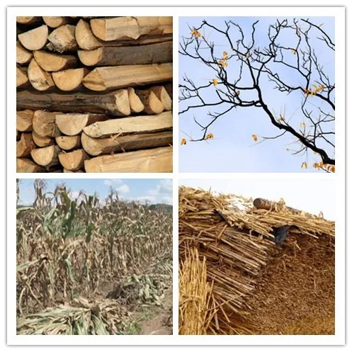 Машина для дробления деревянных бамбуковых кокосовых деревьев в Индии