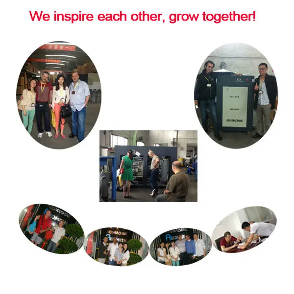 Гуанчжоу золото поставщик прямых продаж используется промышленный с прямым приводом стационарный винтовой компрессор