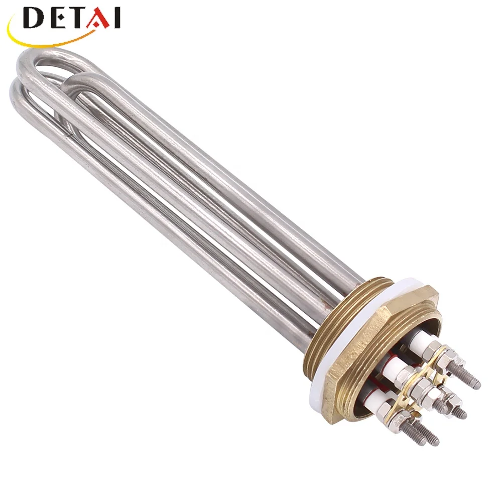 Standard 220V 3KW Geyser Elements With 40mm Thread electric heater element immersion heating element ready for ship