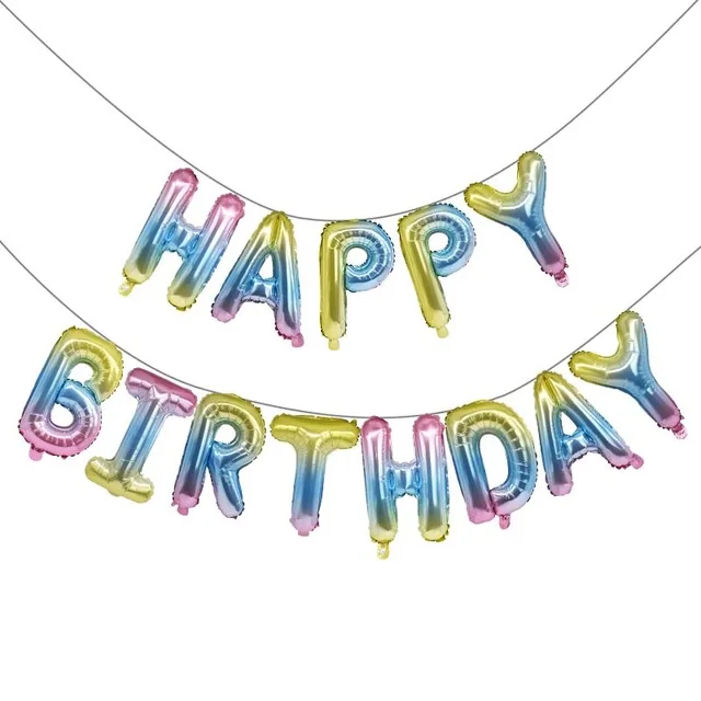 16 Inch English Letters HAPPY BIRTHDAY Foil Balloons Happy Birthday Party Decoration Kids 16 inch English Letters HAPPY BIRTHDAY
