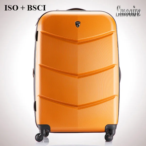 
Unique decent eminent large 100% PC trolley travel suitcases 