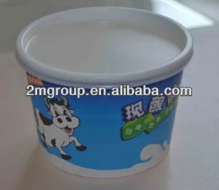 одноразовые замороженный йогурт бумажный стаканчик, более дешевой цене, малое количество порядке