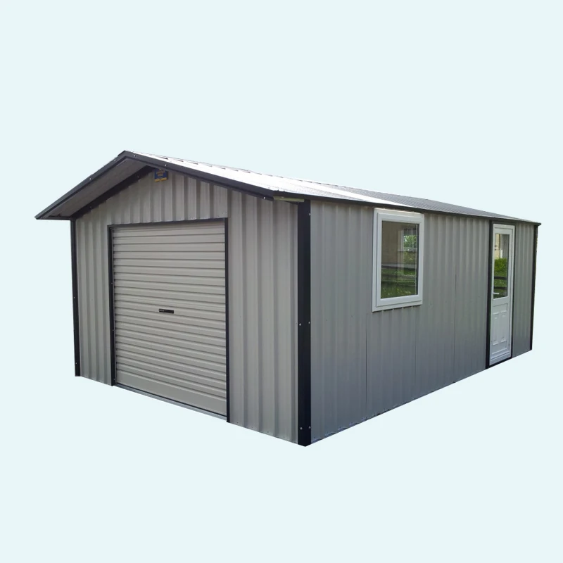 shipping container supplier prefabricated a model web steel structure garage kits low price for sale