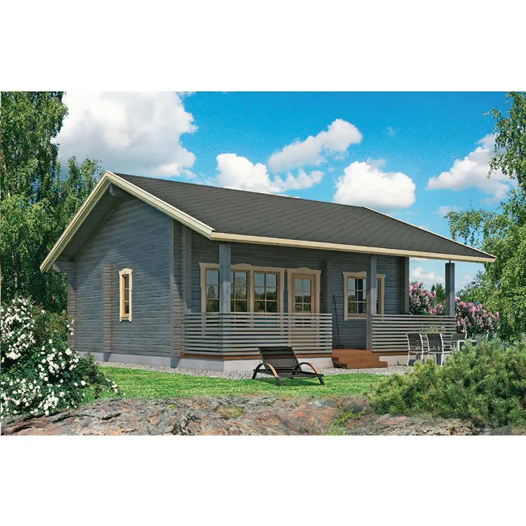 Durable garden storage house leisure prefabricated wooden house