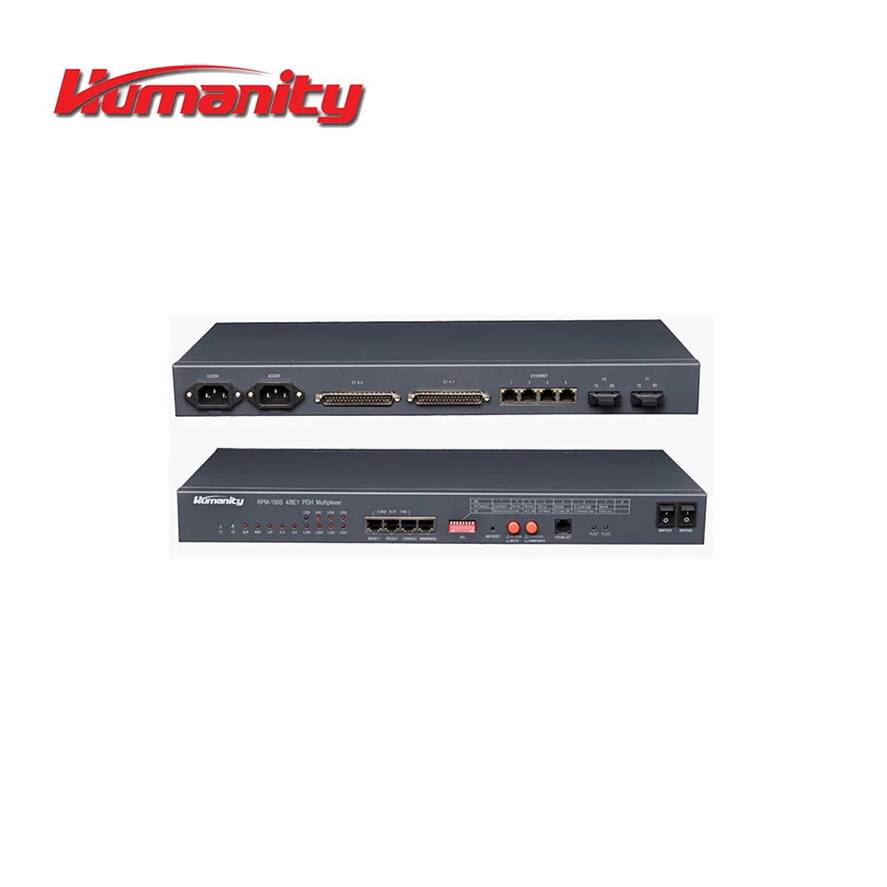 
Humanity PDH manufacturer offer 8E1 PDH multiplexer 