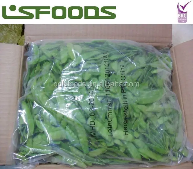 
IQF Frozen pea pods/snow beans/mange tout 