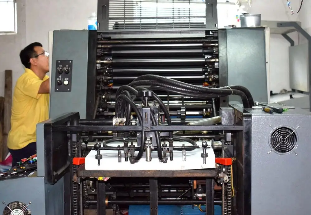 Factory price single color hamada offset printing machine