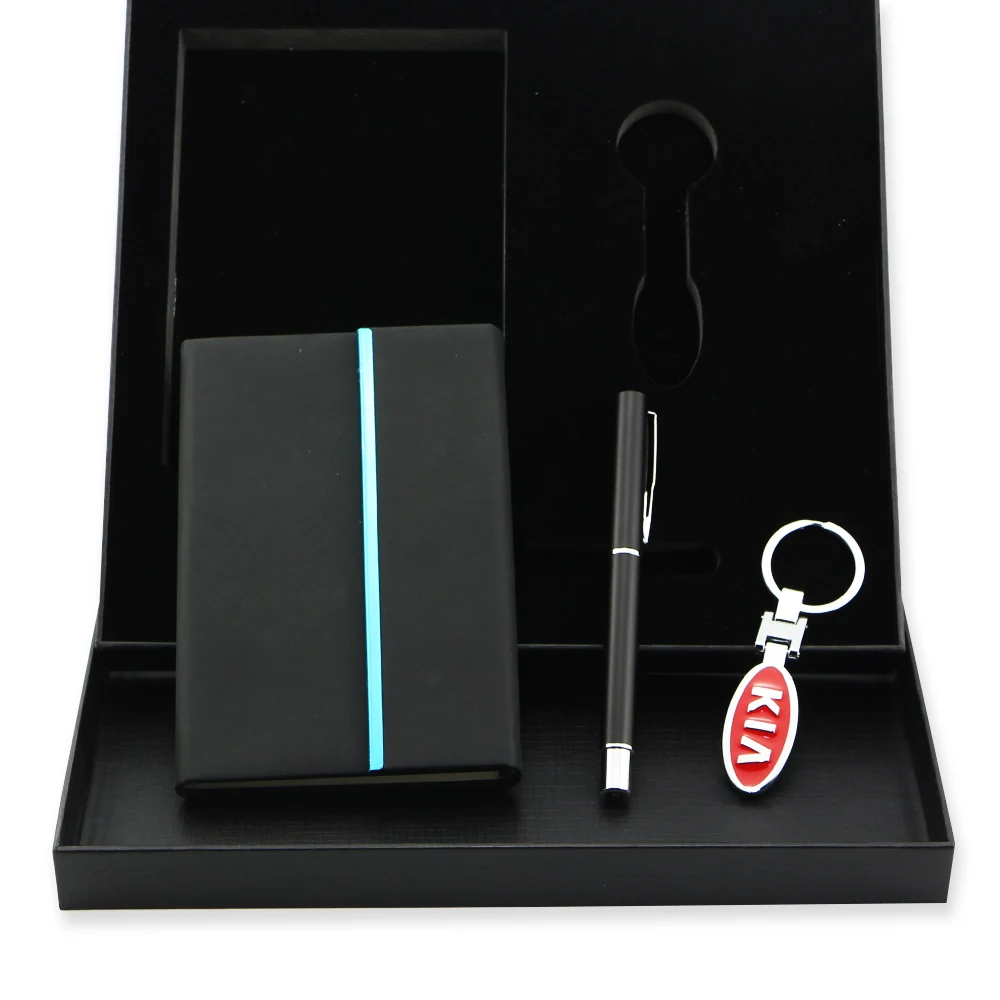 A5 Business Gift sets custom notebook luggage tag planner journal corporate gift set notebook stationery gift set to personalize