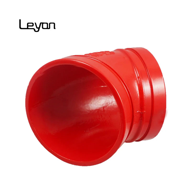 grooved pipe fitting Ductile Iron Pipe Fittings Grooved Elbow with FM Certificated