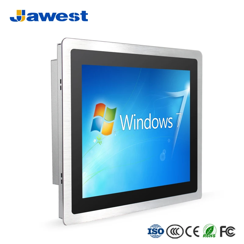 Jawest настольный компьютер 17 дюймов дешевый сенсорный экран все в одном ПК