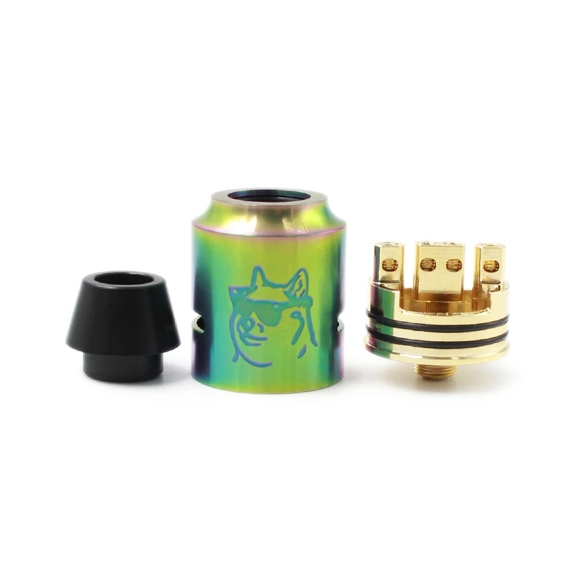 E cig supplier China 24mm/30mm atomizer doge v4 rda latest rda