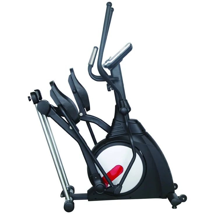 GS-8728T Home Use Body Building Fitness Equipment Magnetic Stand-Up Stationary Elliptical Cross Trainer Bike