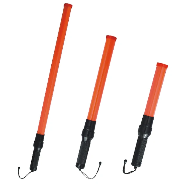 
Custom Police Rechargeable or Battery Led Traffic Control Baton Led Flash Light Safety Traffic Control Led Wand Stick 