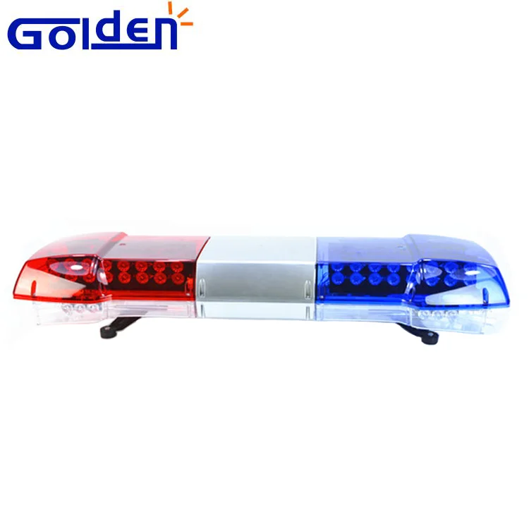 Legion fit 48inch high power police led warning strobe emergency lightbar with siren