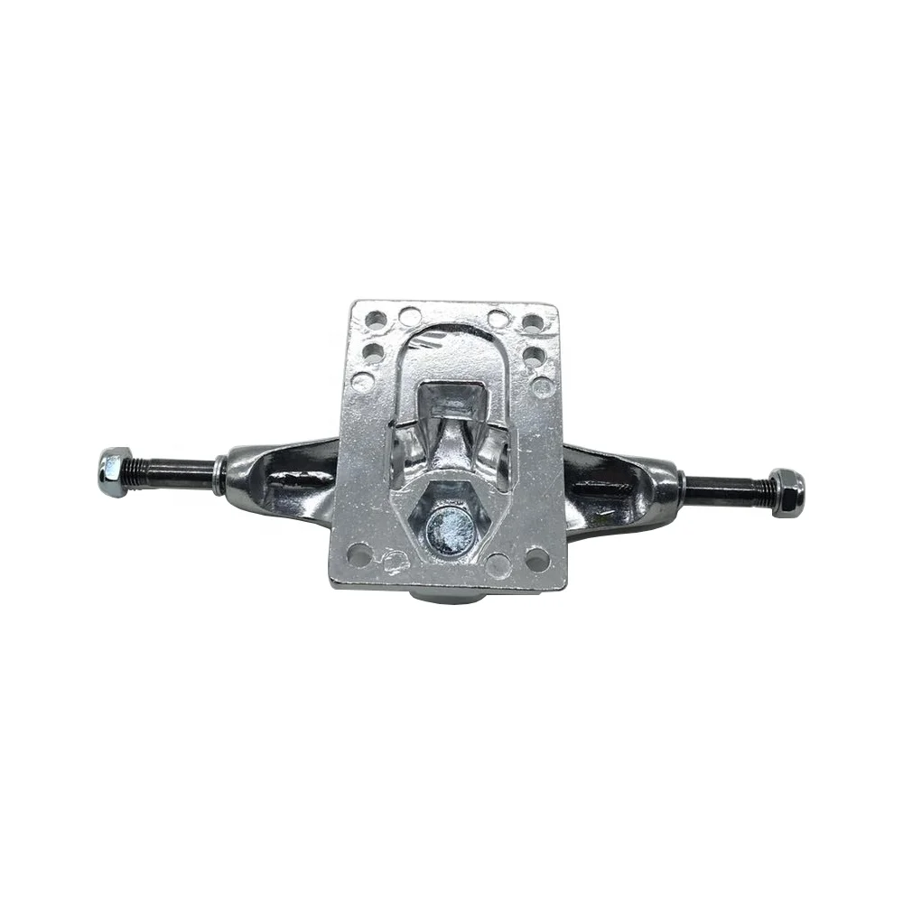 5 inch V Shape Base Plate Steel Skateboard Truck Longboard Skate Truck