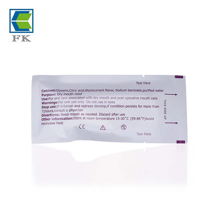 Blackcurrant Glycerin swabsticks