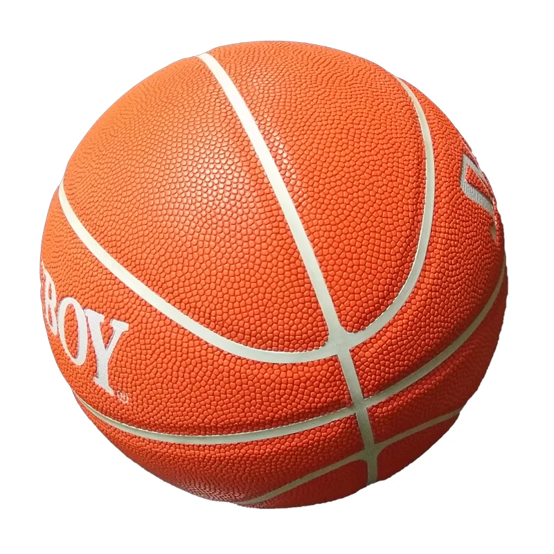 hot sales size7 PU material basketball orange with logo custom ball