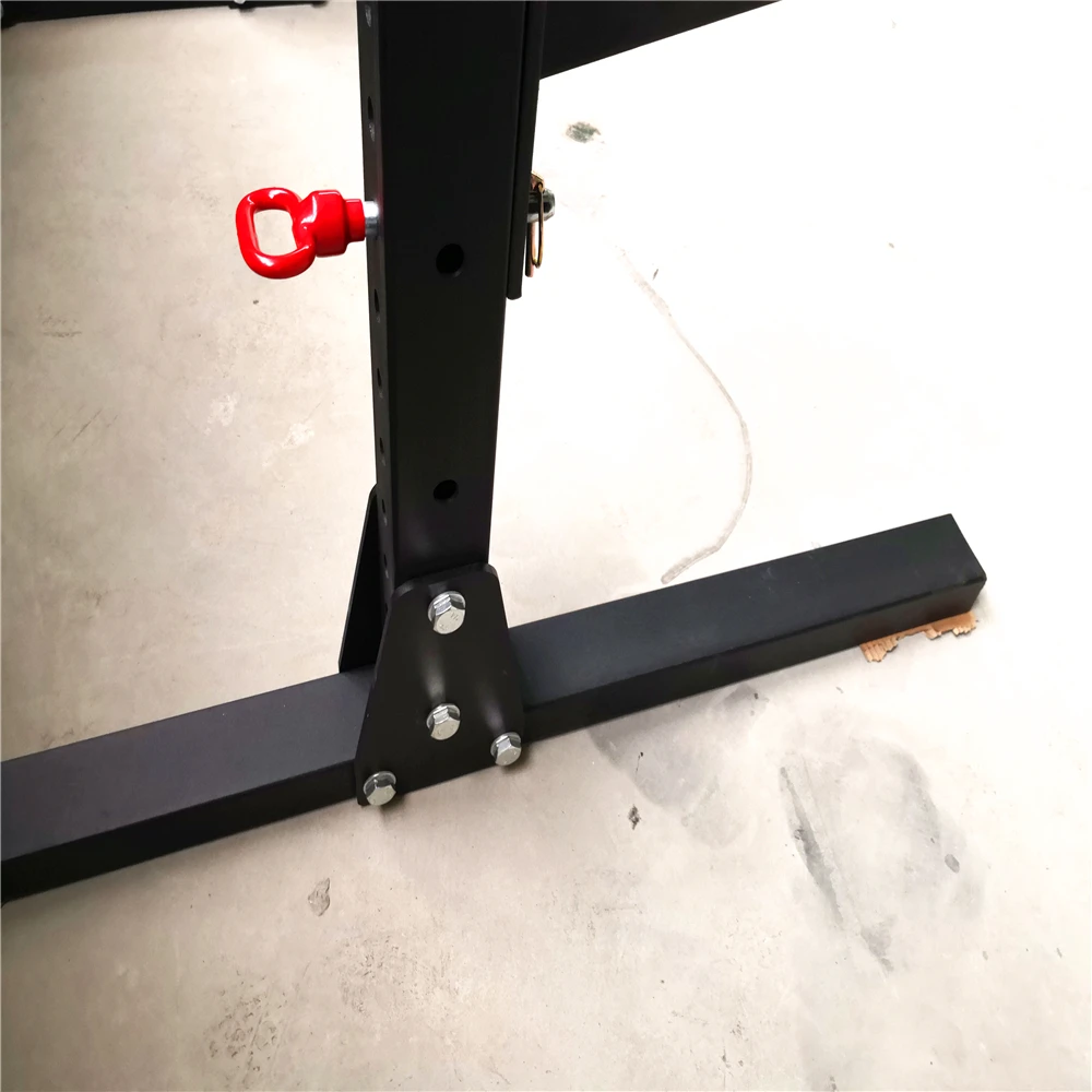 Стойка для приседаний, стойка с J-образным крючком для чашек, красная булавка, булавка безопасности для крестообразных направляющих и штырей