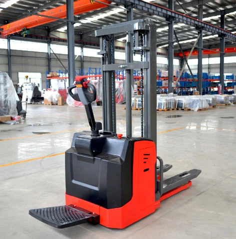 Электрический штабелер с низким весом фунтов, 4 метра, для использования в помещении и на складе