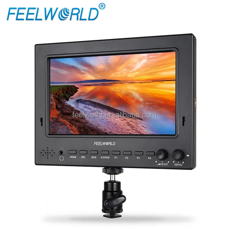 Aliexpress низкой цене BMCC камеры Топ TFT 1080 P 7-дюймовый HD SDI монитор ST702